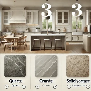 The Top 3 Kitchen Countertops for Modern Homes